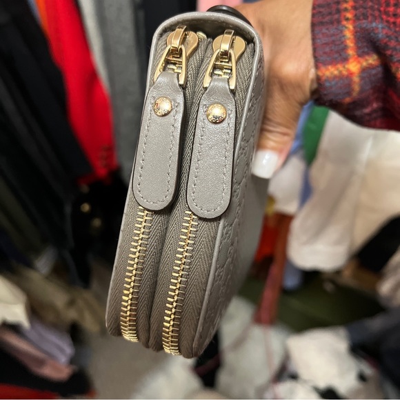 Gucci Bags Gucci Guccisima Grey Travel Organizer Wallet Grey